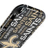 NFL New Orleans Saints Black Blast Nintendo Switch Lite Skin